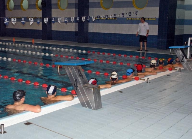  Entrenamiento en la alberca 